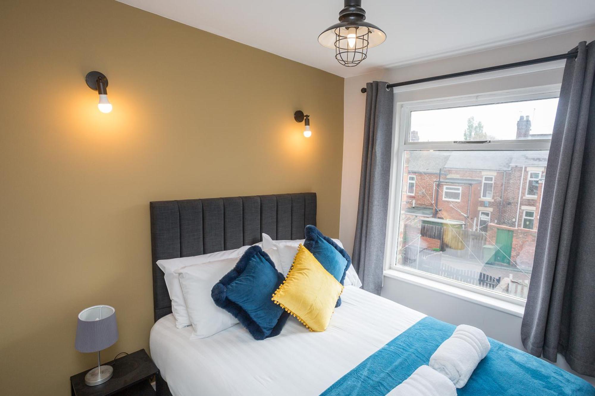 盖茨黑德The Avenue-3 Bed Sleeps 6 Great For Contractors别墅 外观 照片