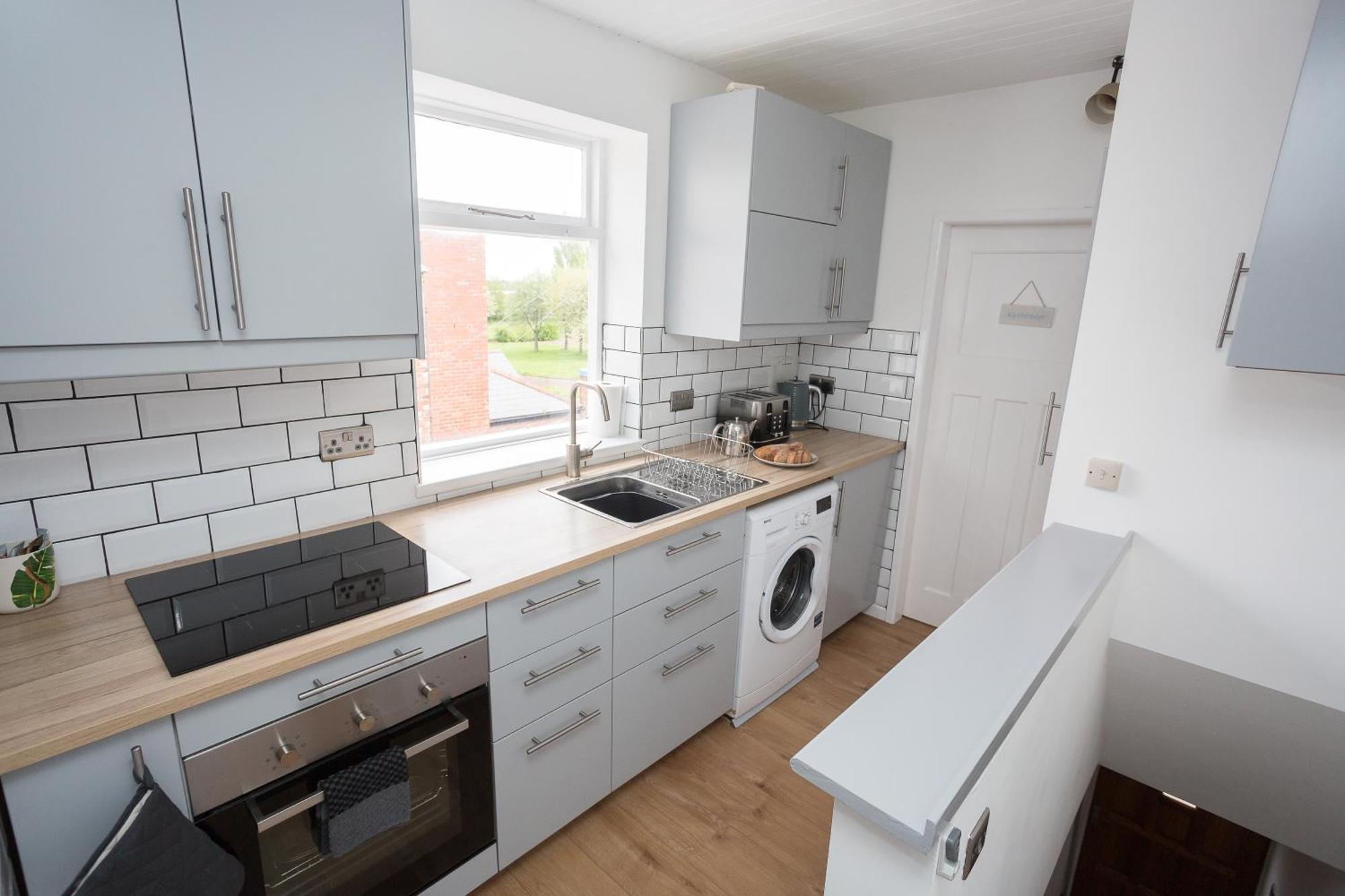 盖茨黑德The Avenue-3 Bed Sleeps 6 Great For Contractors别墅 外观 照片